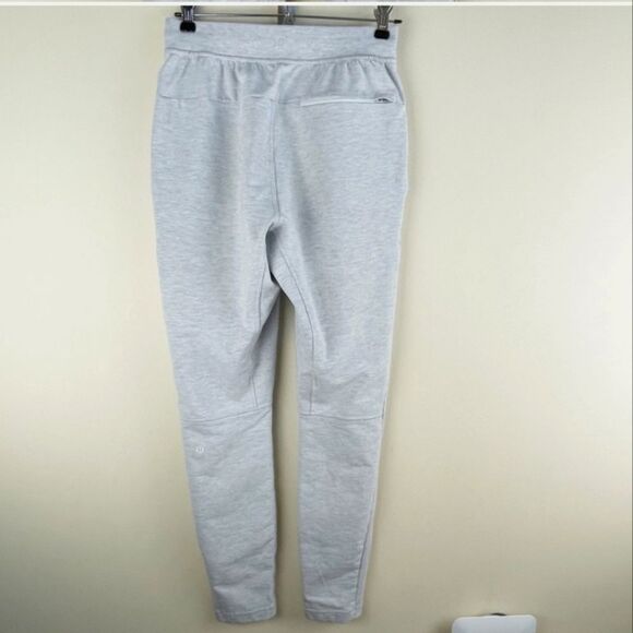 Lululemon City Sweat Pant Slim Heathered Ultra Light Grey Sea Salt XS - Picture 5 of 8